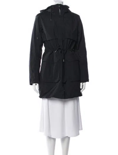 Pre-owned Helly Hansen Parka In Black