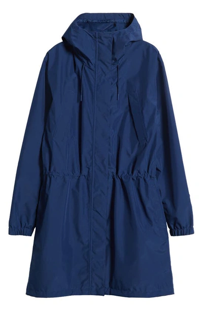 Helly Hansen T2 Hooded Waterproof Raincoat In Ocean