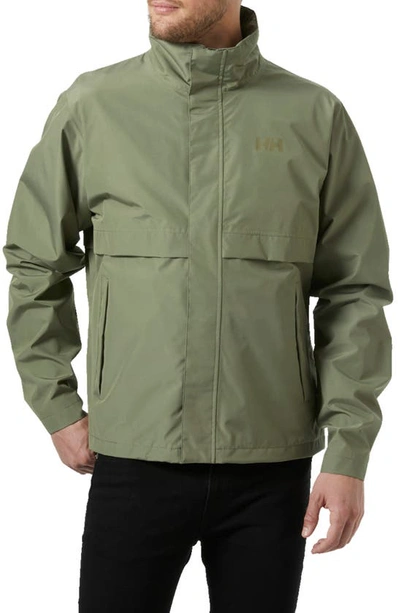 Helly Hansen T2 Rain Jacket In Lav Green