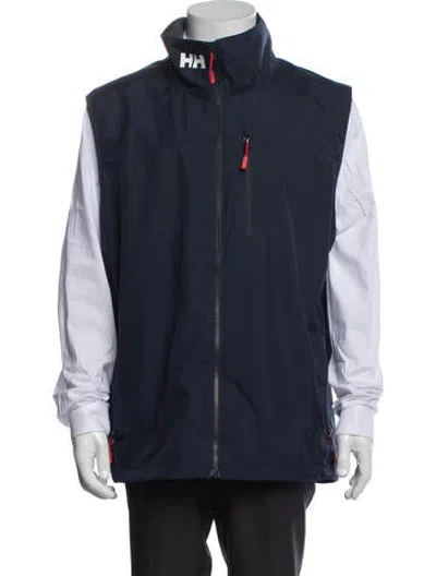 Pre-owned Helly Hansen Vest In Blue