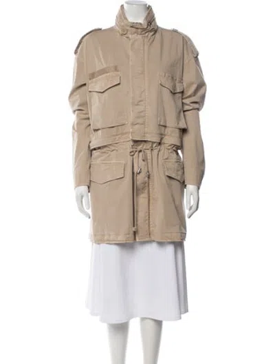 Pre-owned Helmut Lang 2025 Parka In Neutrals