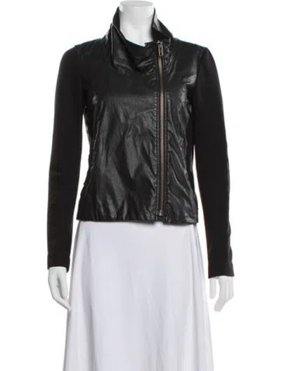 Pre-owned Helmut Lang Biker Jacket In Black