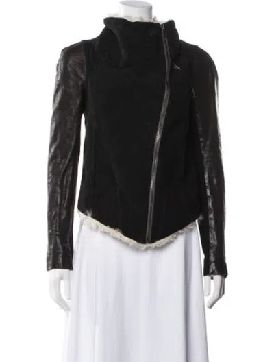 Pre-owned Helmut Lang Biker Jacket In Black