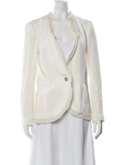 Pre-owned Helmut Lang Blazer In White