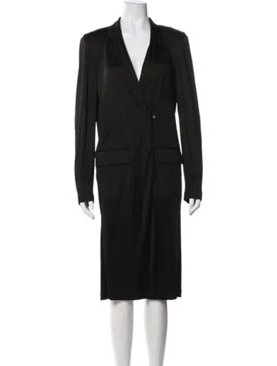 Pre-owned Helmut Lang Coat W/ Tags In Black