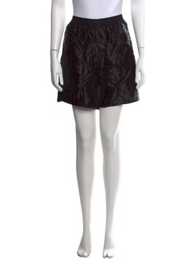 Pre-owned Helmut Lang Mini Shorts W/ Tags In Black