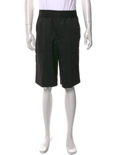 Pre-owned Helmut Lang Patterned Shorts In Black