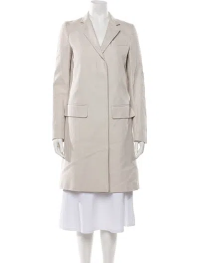 Pre-owned Helmut Lang Vintage 2002 Coat In Neutrals