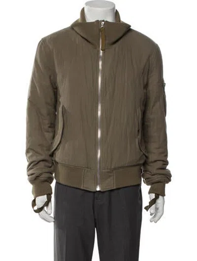 Pre-owned Helmut Lang Vintage 2003 Bomber Jacket In Green
