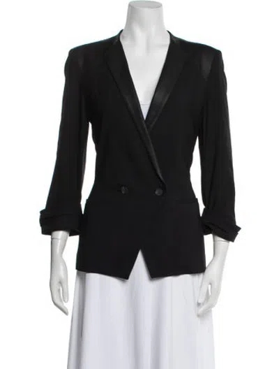 Pre-owned Helmut Lang Wool Blazer In Black