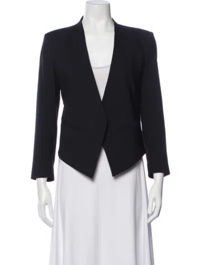 Pre-owned Helmut Lang Wool Blazer In Blue