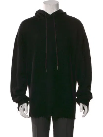 Pre-owned Helmut Lang Wool Crew Neck Pullover In Black
