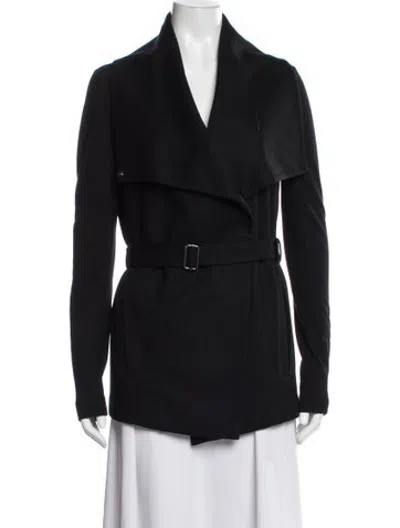 Pre-owned Helmut Lang Wool Jacket In Black