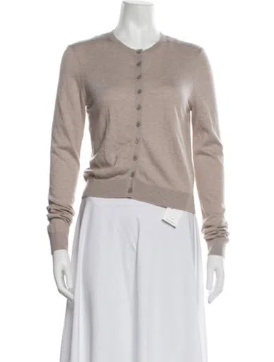 Pre-owned Helsa Crew Neck Sweater In Neutrals