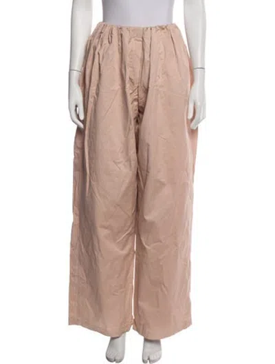 Pre-owned Helsa Wide Leg Pants In Pink