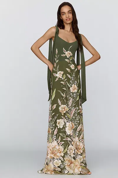 Helsi Dana Maxi Dress In Green