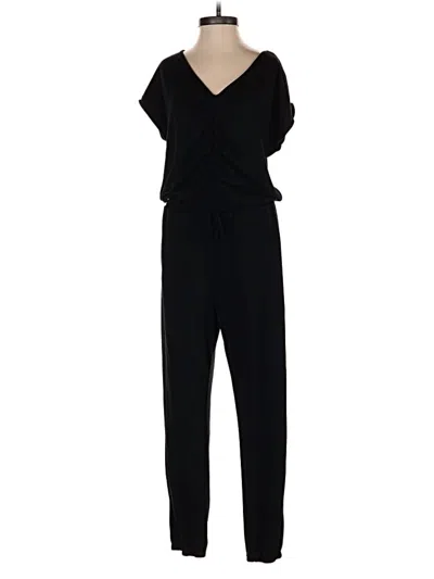 Pre-owned Hem & Thread Jumpsuit In Black