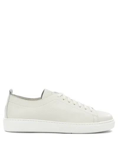 Henderson White Leather Sneakers