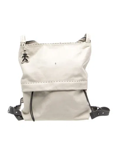Pre-owned Henry Beguelin Leather Backpack In Neutrals