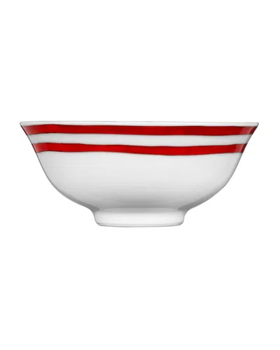 Herm S Balcon Red Soup Bowl