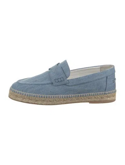 Pre-owned Hermes 2020 Trip Espadrilles In Blue