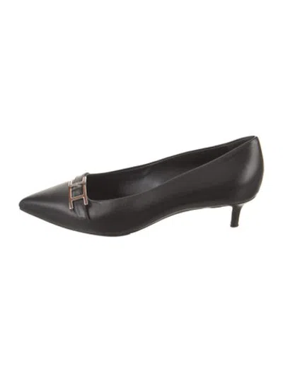 Pre-owned Hermes 2021 Leather Pumps In Black