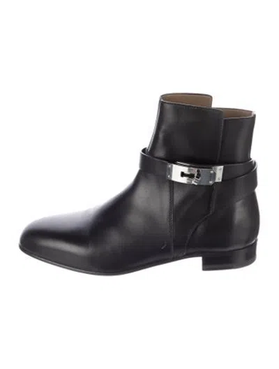 Pre-owned Hermes 2022 Neo Boots In Blue