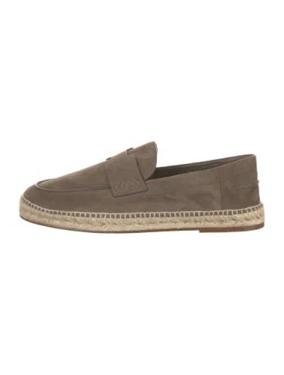 Pre-owned Hermes 2023 Trip Espadrilles In Green