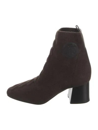 Pre-owned Hermes 2023 Volver Boots In Brown
