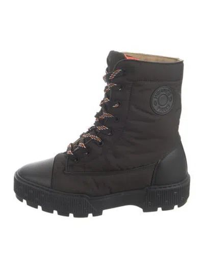 Pre-owned Hermes 2024 Fresh Combat Boots In Black