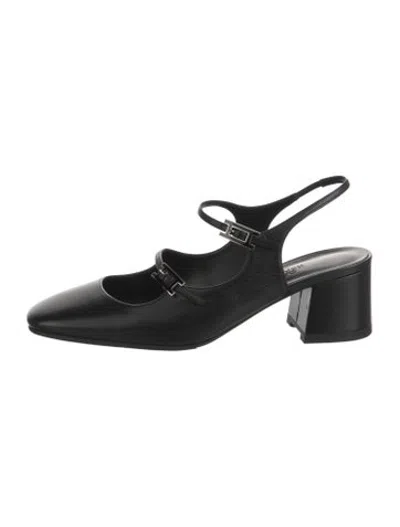 Pre-owned Hermes 2024 Jackie Pumps In Black