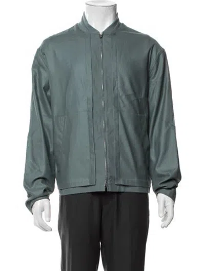 Pre-owned Hermes Bomber Jacket In Green
