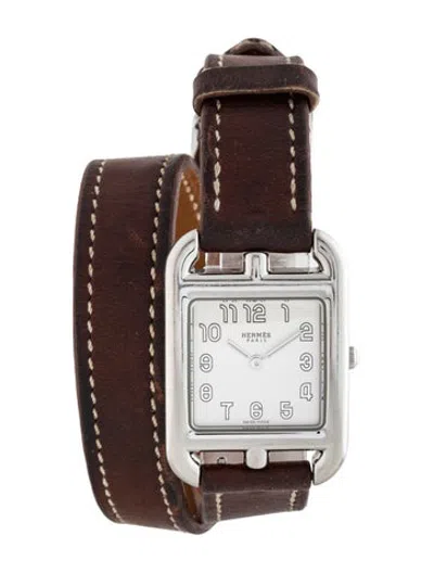 Pre-owned Hermes Cape Cod Watch In Multicolor