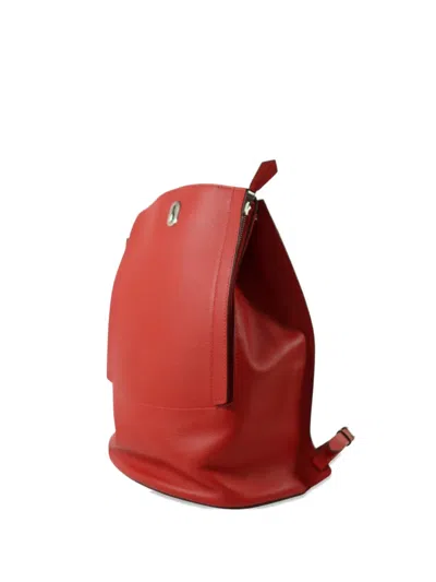 Hermes Gr24 Evercolor Backpack In Red