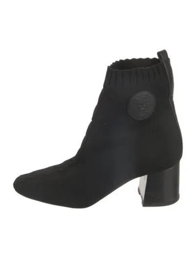 Pre-owned Hermes Jenna Boots In Black