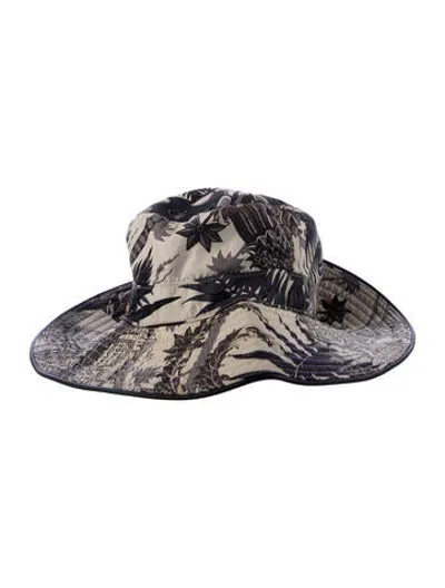 Pre-owned Hermes Mythiques Phoenix Bucket Hat In Neutrals