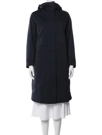 Pre-owned Hermes Parka In Blue