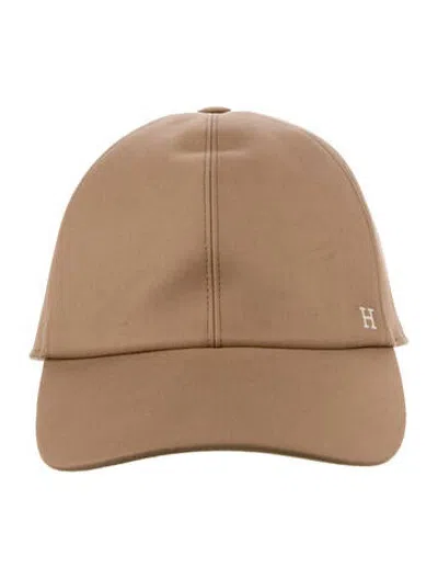 Pre-owned Hermes Riley H Cap  W/tags In Neutrals