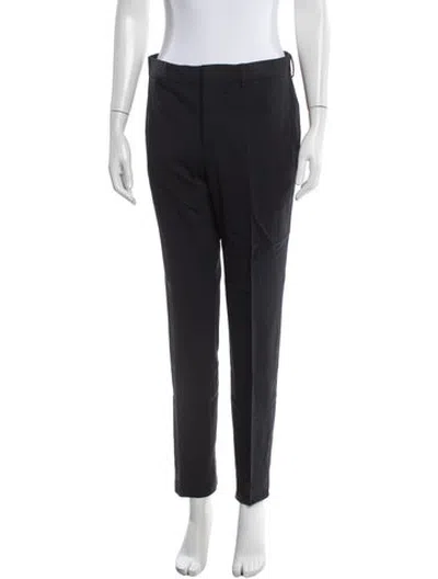 Pre-owned Hermes Straight Leg Pants In Black