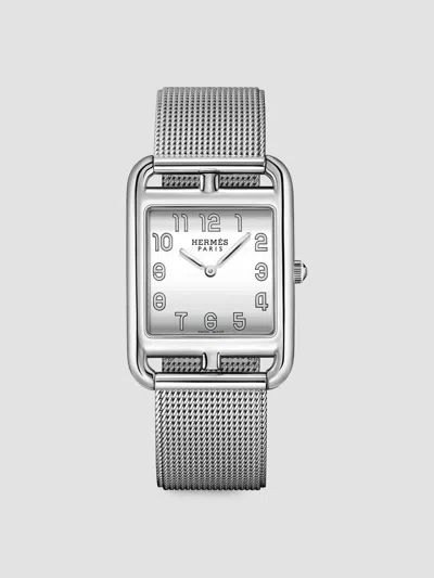 Hermes Women's Cape Cod Stainless Steel Bracelet Watch/29mm In Silver
