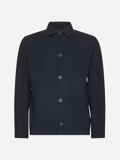 Herno Blue Light Scuba Shirt Jacket