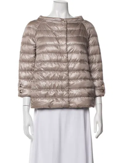 Pre-owned Herno Down Jacket In Pink