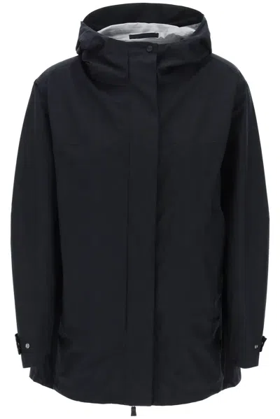 Herno Laminar Parka With Hood In Black