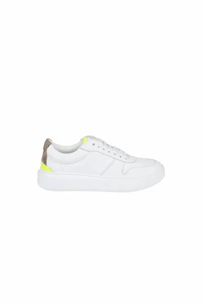 Herno Women's Lace-up Sneaker In Green In White