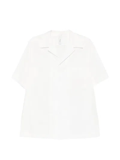 Hevo Novoli Short-sleeve Shirt In White