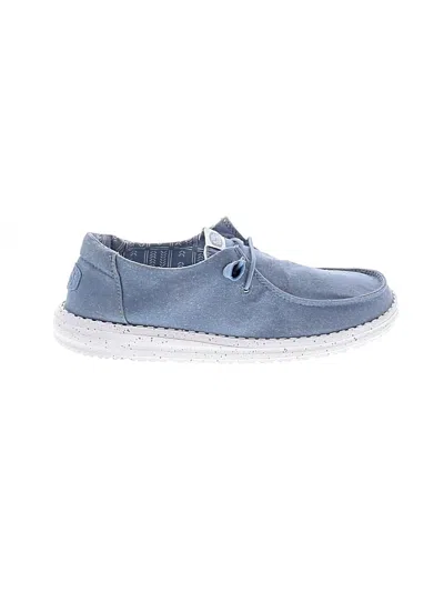 Pre-owned Hey Dude Sneakers In Blue