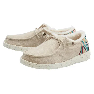 Hey Dude Women's Wendy Funk Slip On Shoes In Beige