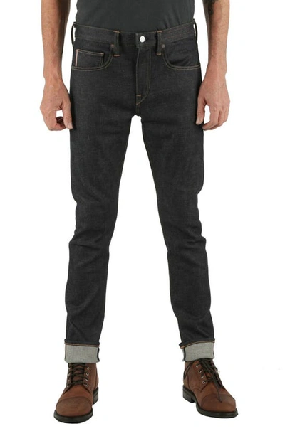 Hiroshi Kato The Scissors Slim Tapered Leg Jeans In Indigo Raw