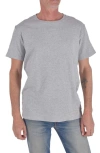 Hiroshi Kato The Stamp T-shirt In Heather Gray