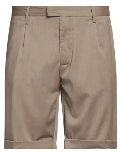 History Lab Man Shorts & Bermuda Shorts Sand Size 42 Polyester, Viscose, Elastane In Beige